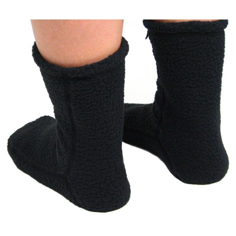 Polar Feet Supersoft Fleece Socks - Black