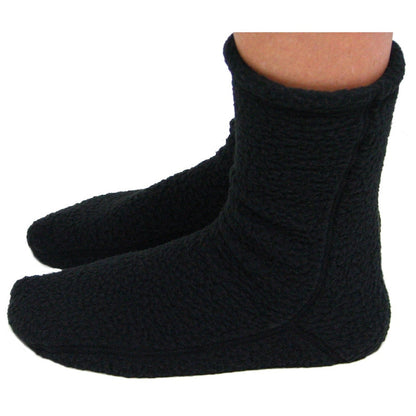 Polar Feet Supersoft Fleece Socks - Black