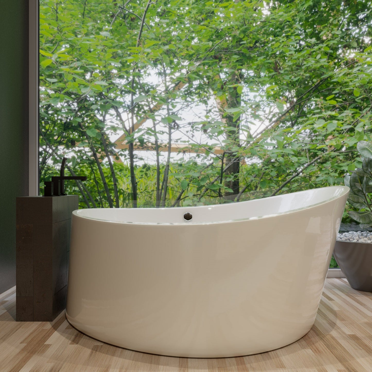 ALFI brand AB2322 3 Hole Deck Mounted Tub Filler with Hand Held