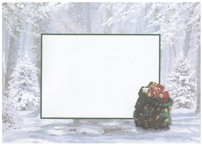 Classic Boxed Cards - Set of 30 - Class Santa