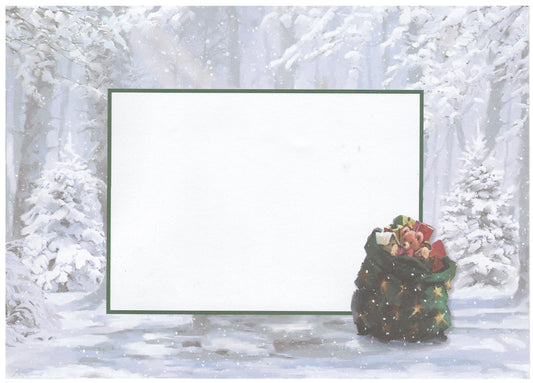 Classic Boxed Cards - Set of 30 - Class Santa