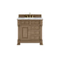 James Martin 547-V36 Brookfield 36” Single Vanity – Black Onyx / Honey Oak / Pearl Charcoal