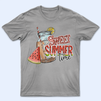 Sweet Summer Time - Personalized Custom T Shirt - Birthday, Loving, Funny Gift for Teacher, Kindergarten, Preschool, Pre K, Paraprofessional