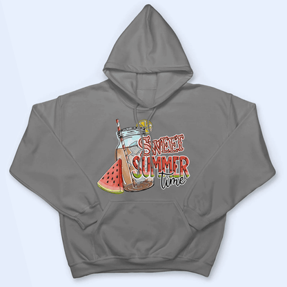 Sweet Summer Time - Personalized Custom T Shirt - Birthday, Loving, Funny Gift for Teacher, Kindergarten, Preschool, Pre K, Paraprofessional