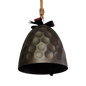 Hammered Metal Bell with Bow -