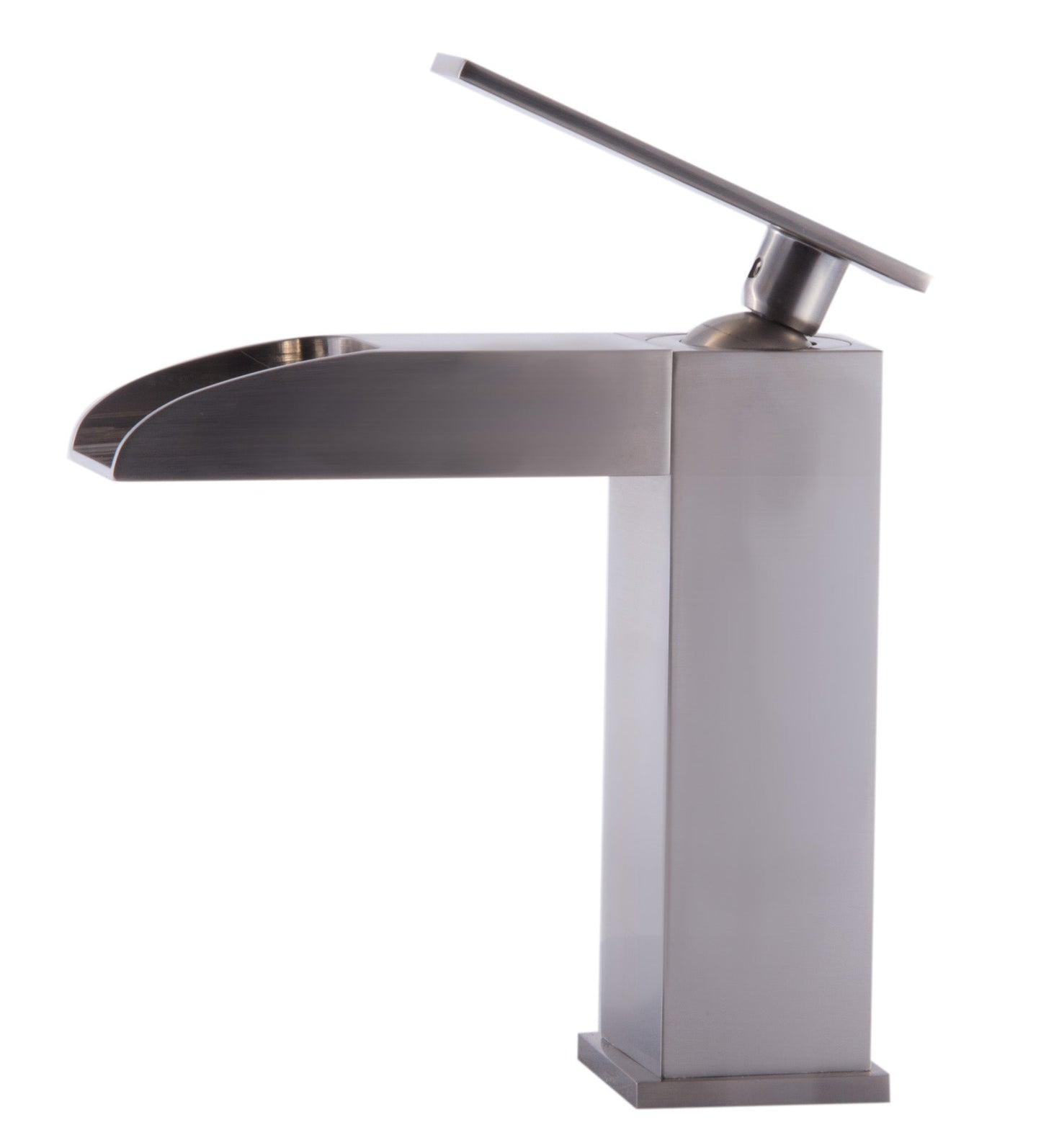 ALFI brand AB1598 ASingle Hole Waterfall Bathroom Faucet
