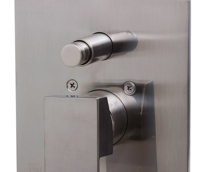 ALFI brand AB5601 Shower Valve with Square Lever Handle and Diverter