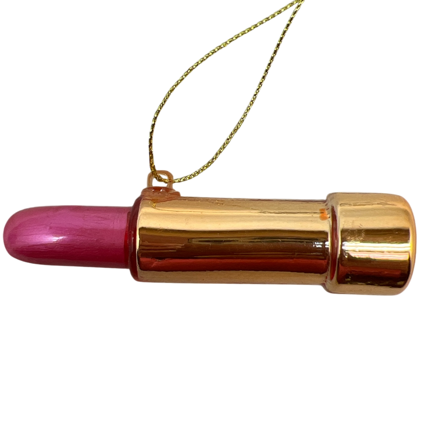 Pink Lipstick Ornament