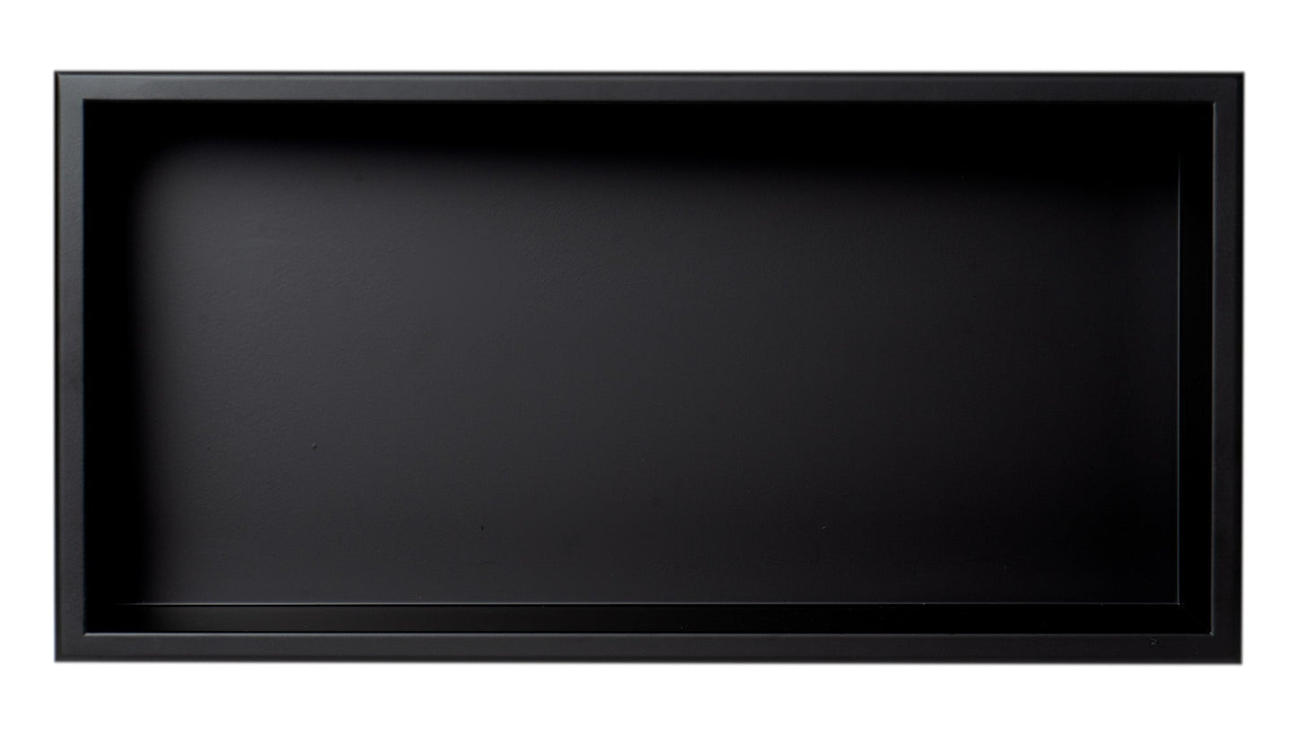 ALFI brand ABNC2412 24 x 12  Horizontal Single Shelf Bath Shower Niche