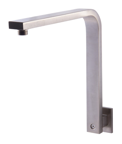 ALFI brand AB12GSW 12" Square Raised Wall Mounted Shower Arm