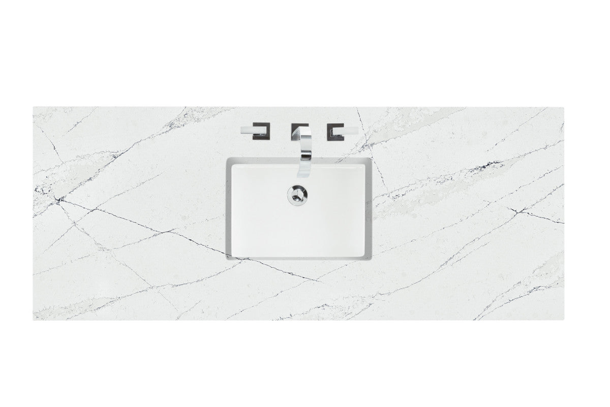 60" Single Top, 3 CM Silestone w/ Sink