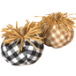 Buffalo Check Plush Pumpkin -