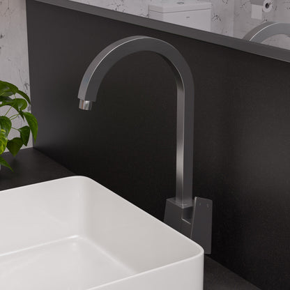 ALFI brand AB3470 Gooseneck Single Hole Bathroom Faucet