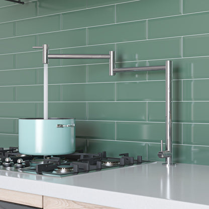 ALFI brand AB5018 Retractable Pot Filler Faucet