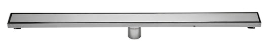 ALFI brand  ABLD36B-PSS 36" Modern Polished Stainless Steel Linear Shower Drain with Solid Cover