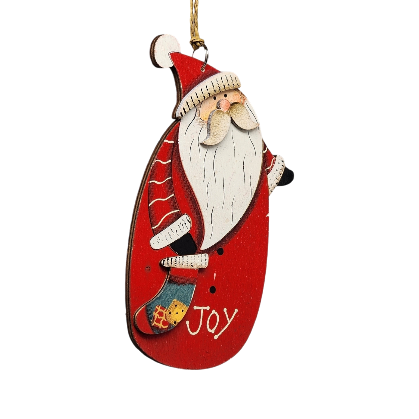 Rustic Wood Ornament -