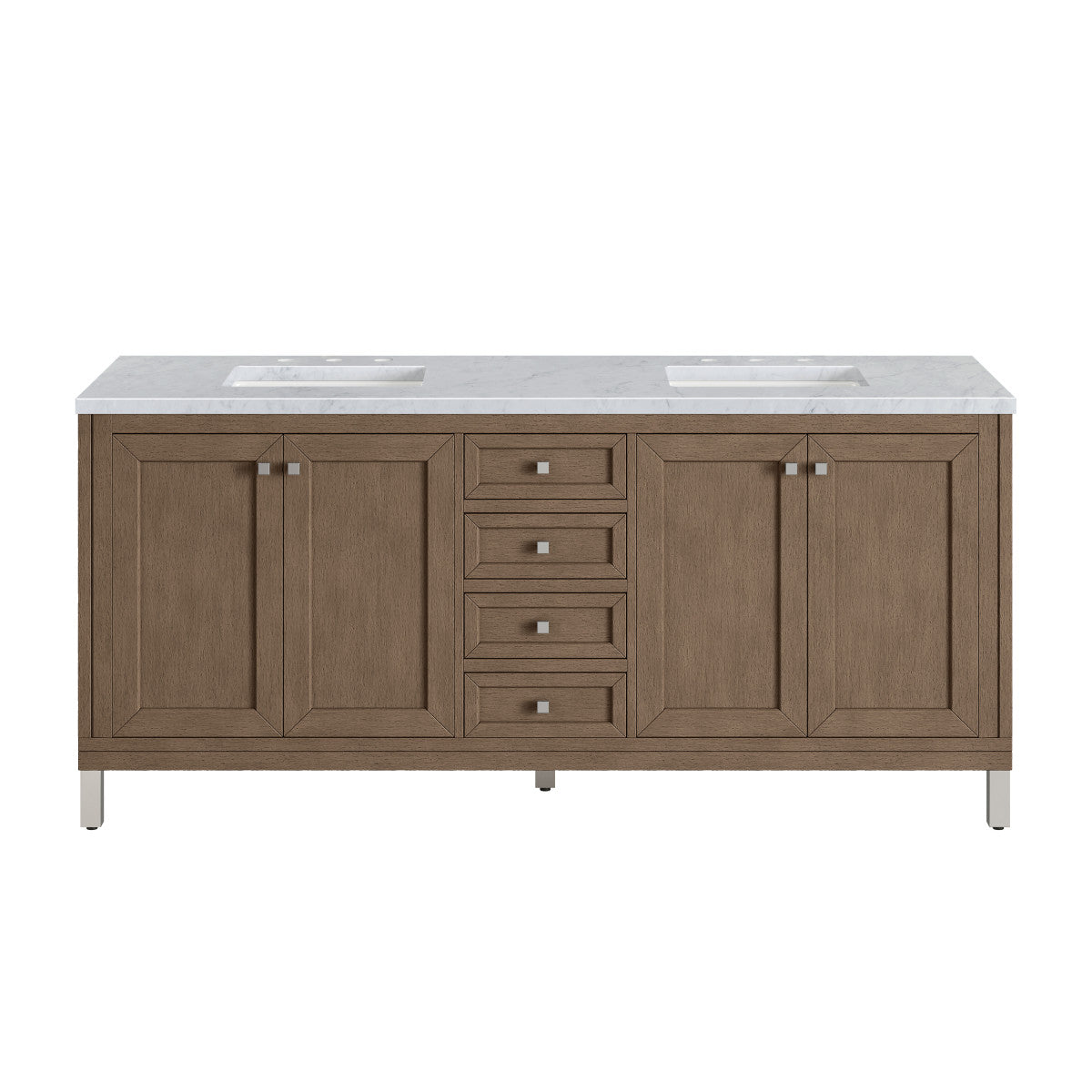 Chicago 72" Double Vanity Cabinet