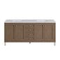 Chicago 72" Double Vanity Cabinet