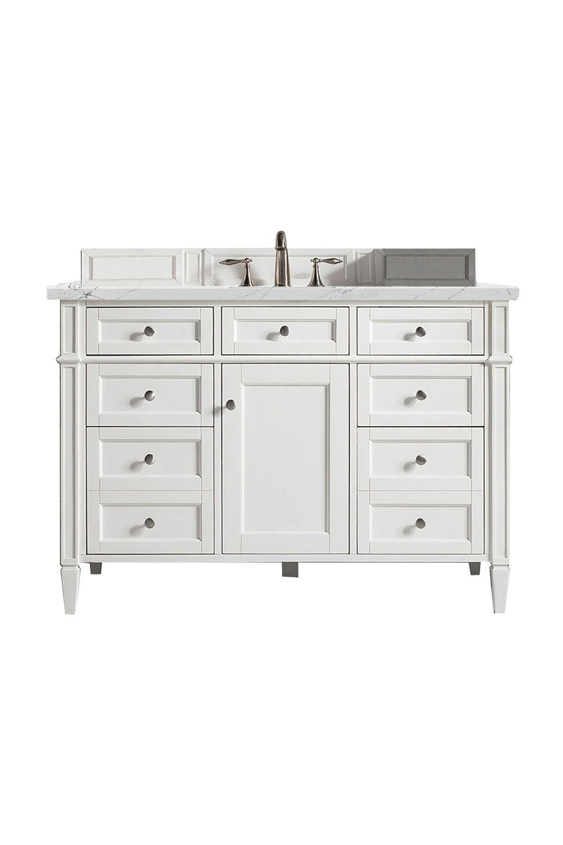 Brittany 48" Single Vanity in Bright White