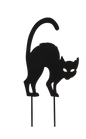 Black Cat Garden Stake -