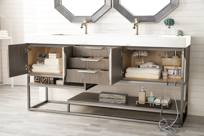 Columbia 72" Double Vanity Cabinet