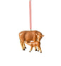 Farm Animal With Baby Ornament - Cows