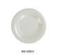Yanco MS-006IV Mile Stone Wide Rim Round Plate
