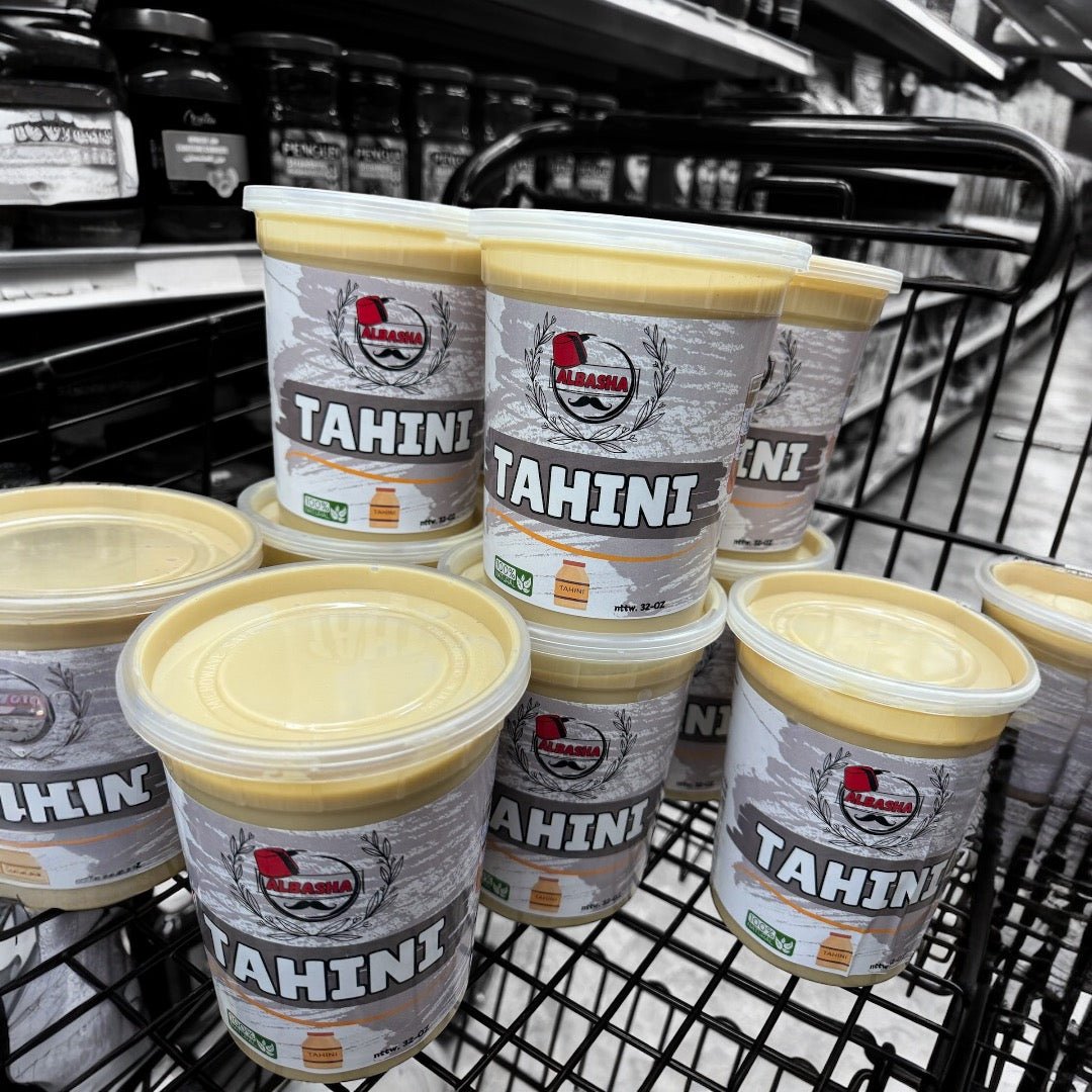 Premium Tahini - Creamy Sesame Seed Paste Rich in Plant-Based Protein and Healthy Fats