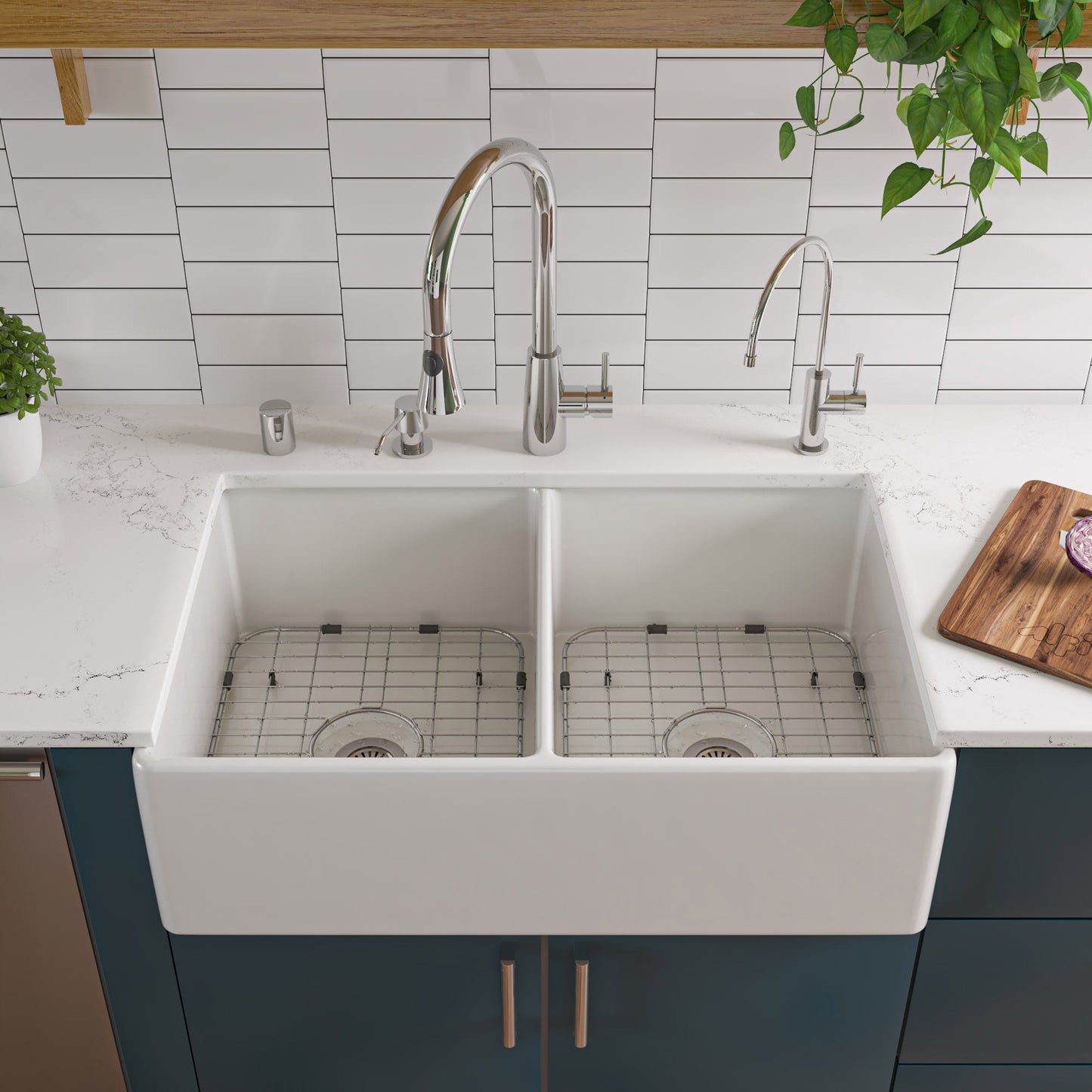 ALFI brand AB2034 Pull Down Single Hole Kitchen Faucet