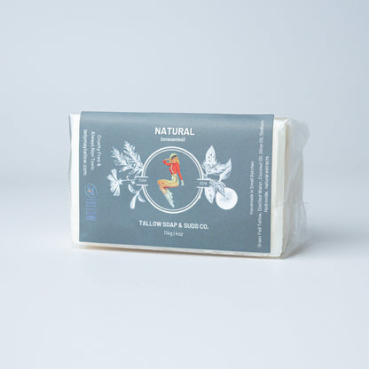 All-Natural Tallow Soap – Lavender Mint & Unscented