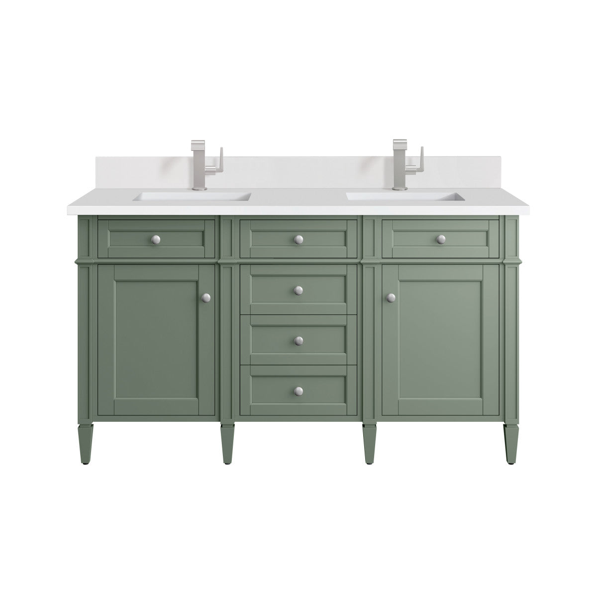 Brittany 60" Double Vanity Cabinet