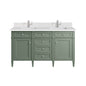 Brittany 60" Double Vanity Cabinet