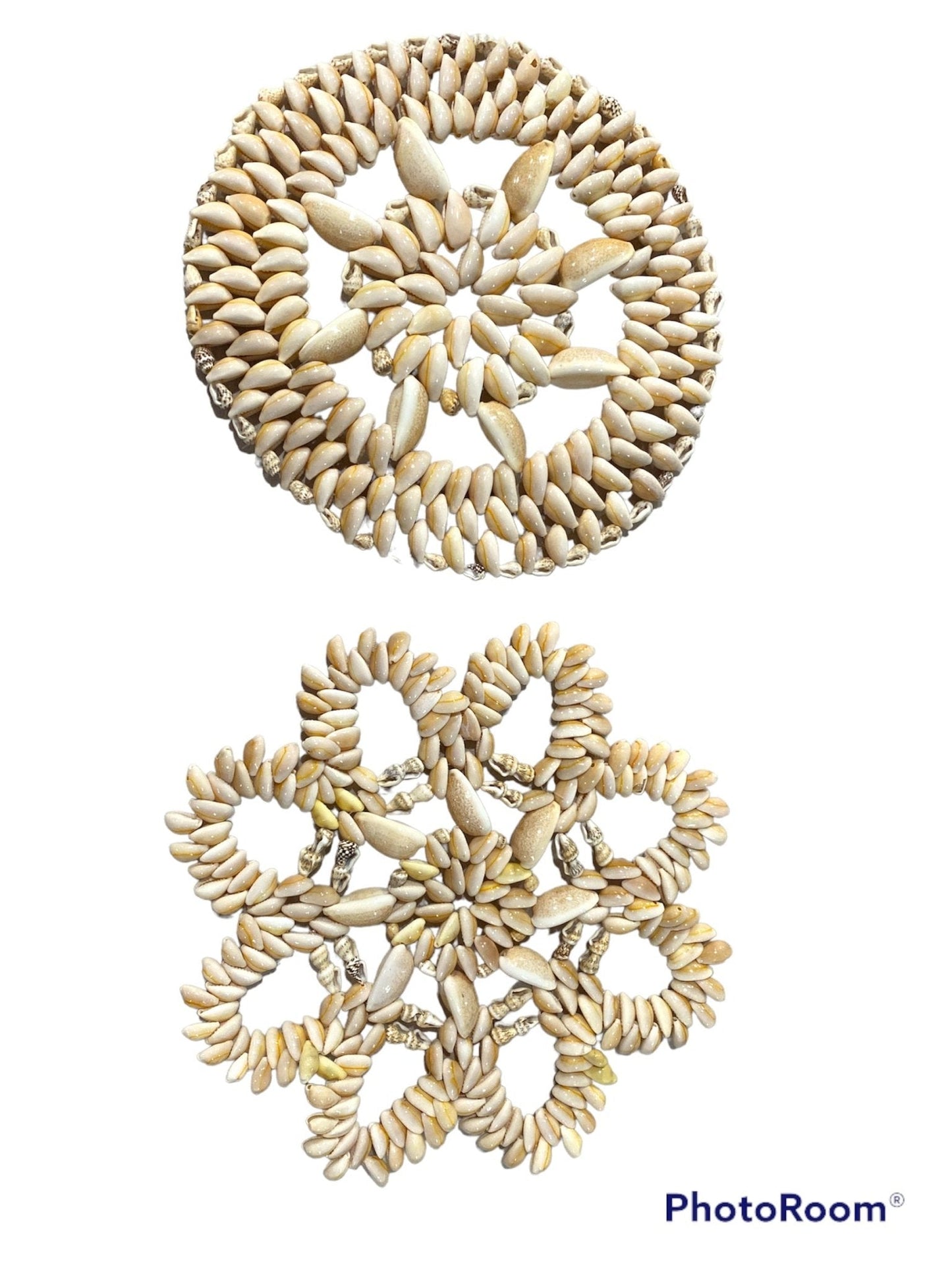 Tan Cowry Shell Trivet Placemat