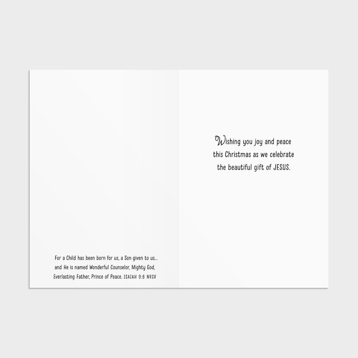 Hearts Remember Christmas Night - 18 Christmas Boxed Cards and Envelopes