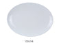 Yanco CO-216 Coupe Pattern Oval Platter | Kitchen + Metal