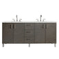 Metropolitan 72" Double Vanity Cabinet