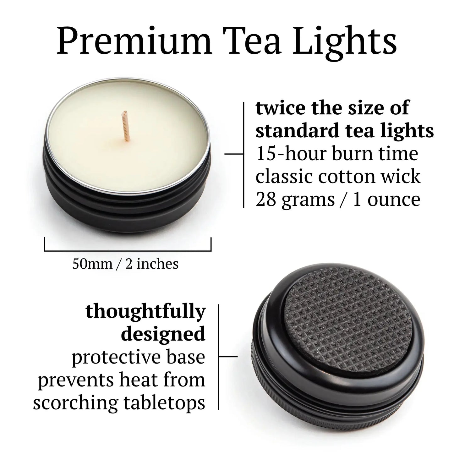 Tea Light Gift Set - Desert, Garden, Forest