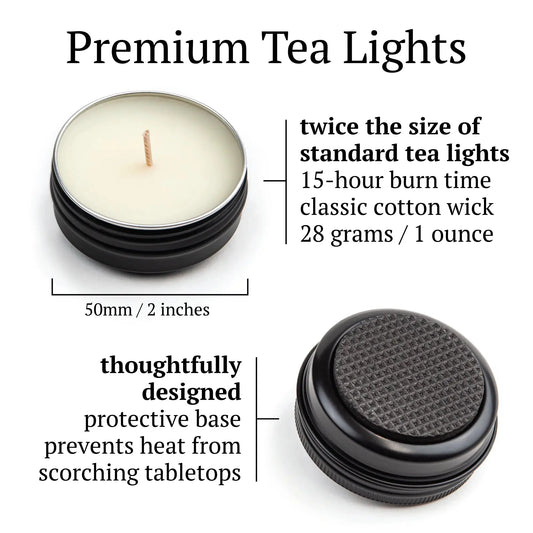 Tea Light Gift Set - Desert, Garden, Forest
