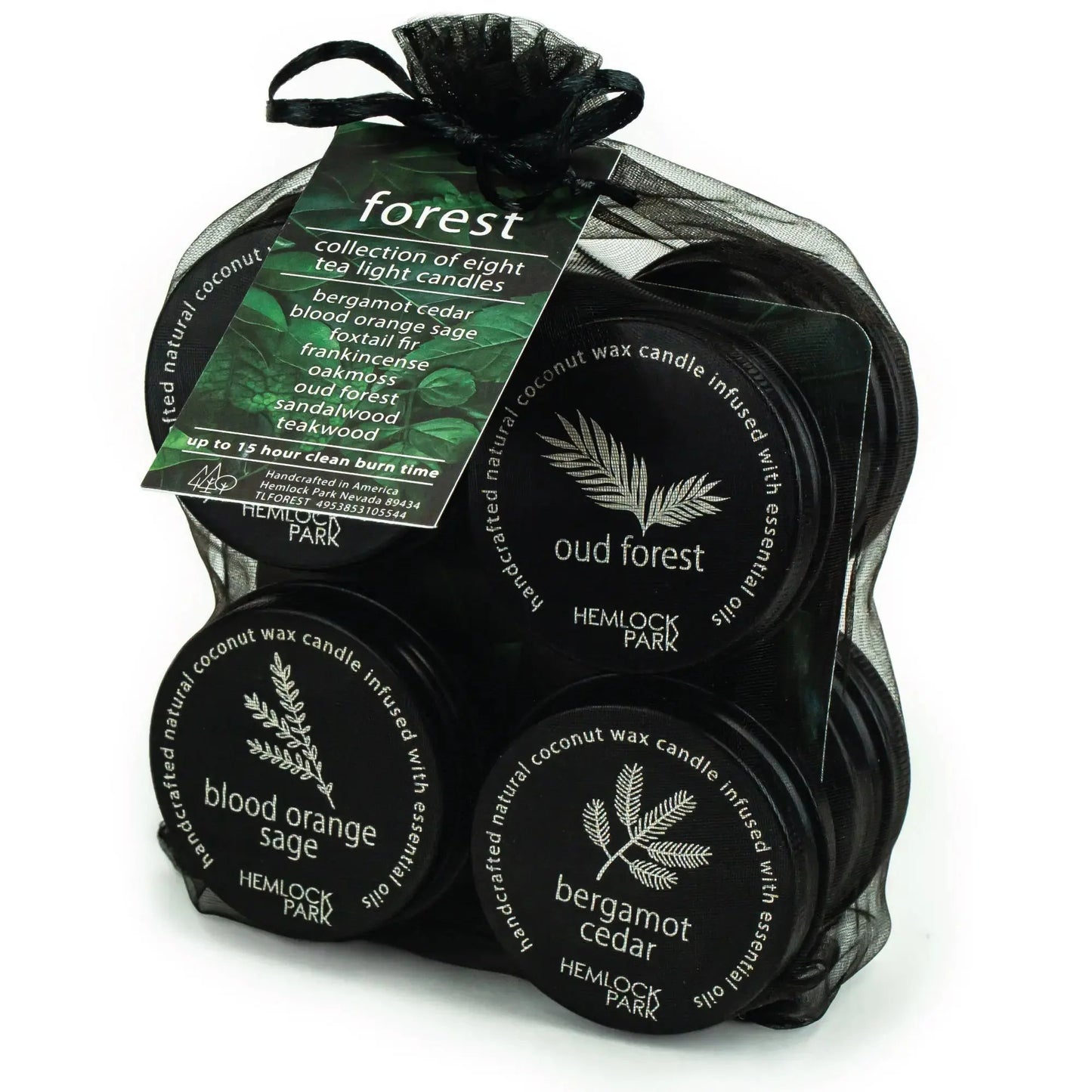 Tea Light Gift Set - Desert, Garden, Forest