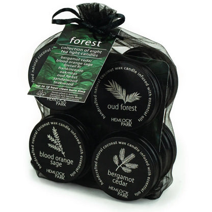 Tea Light Gift Set - Desert, Garden, Forest