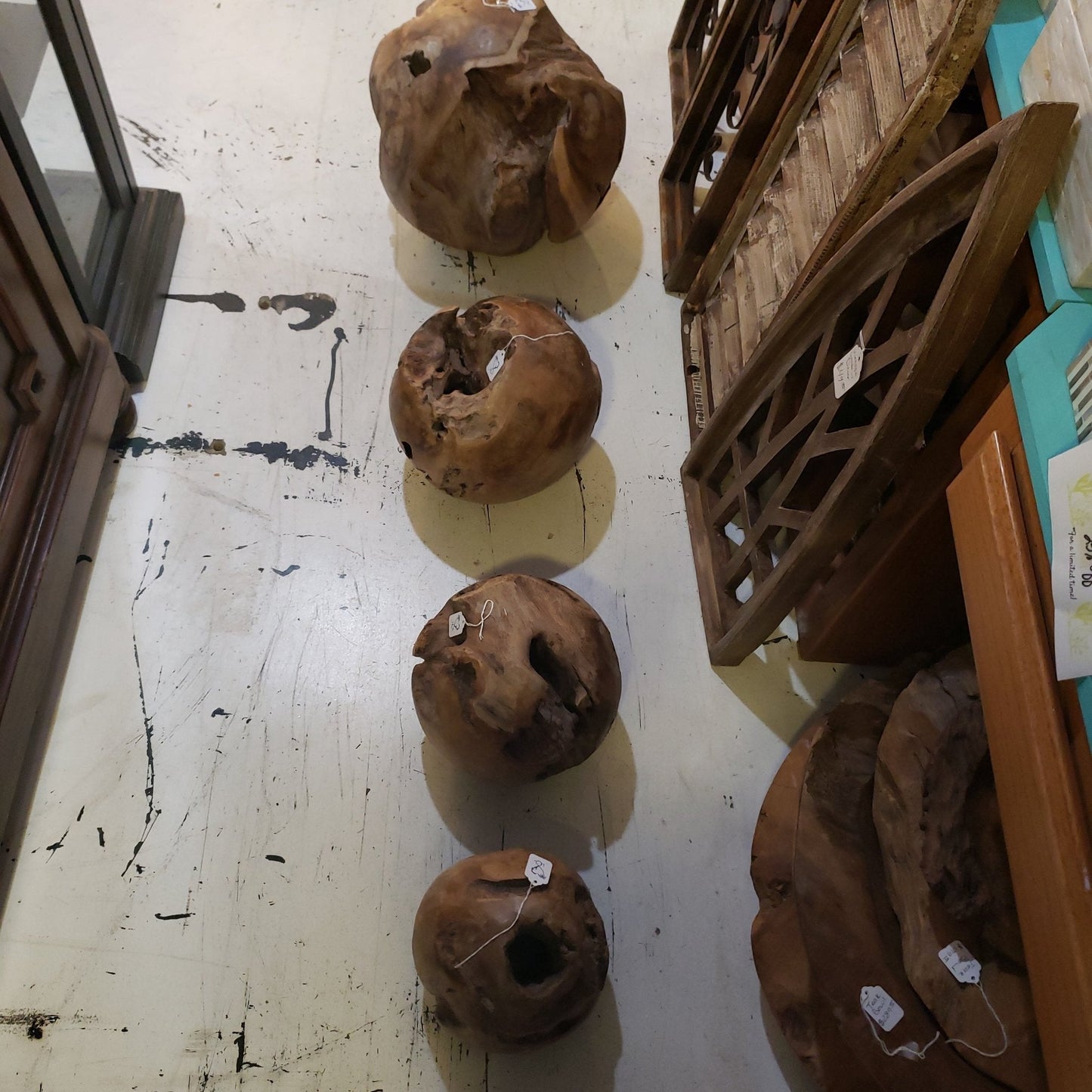 Teak Wood Balls