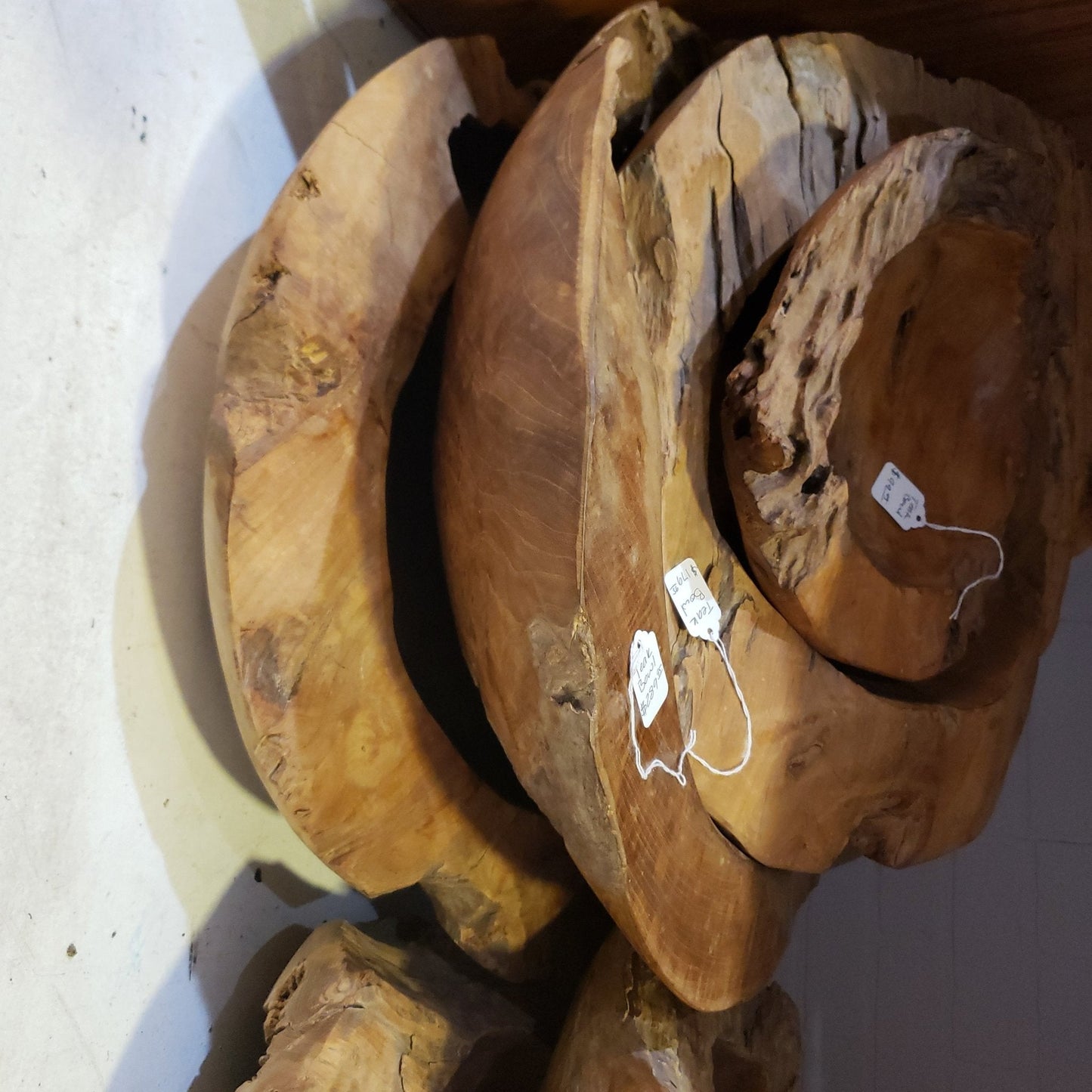 Teak Wood Bowls