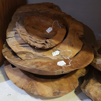 Teak Wood Bowls