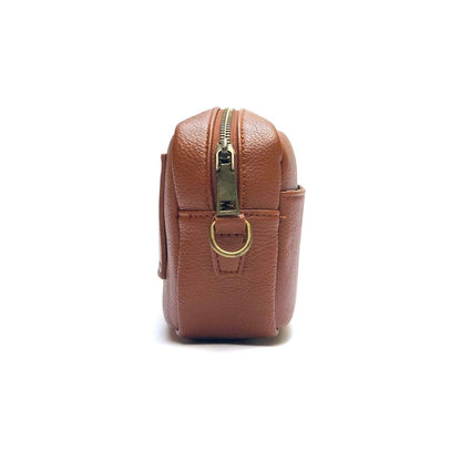 Bag and Strap Bundle: Checkered Strap and Bowie Pack in Camel