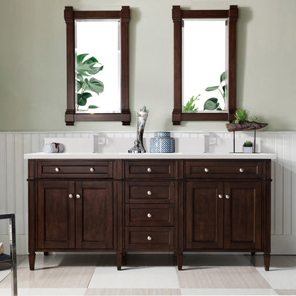 Brittany 72" Double Vanity Cabinet