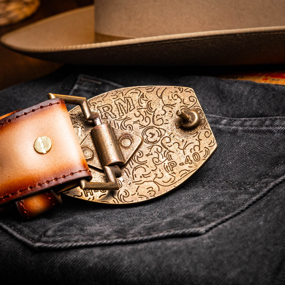 Texas Belt Stone Brown