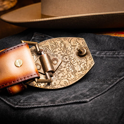 Texas Belt Stone Brown