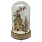 Illuminated Winter Village Domes -