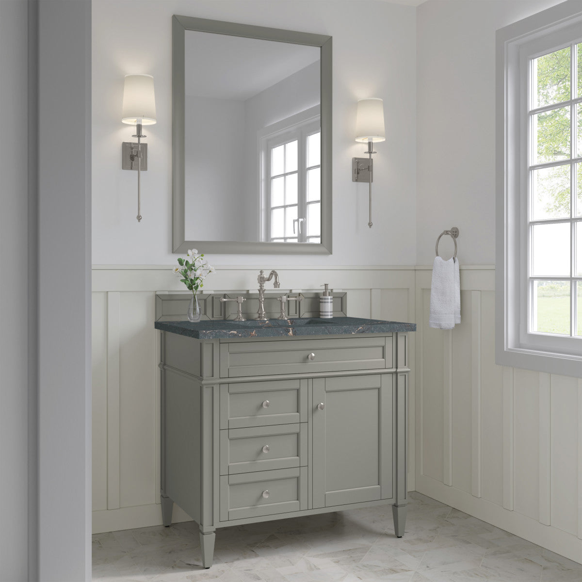 Brittany 36" Single Vanity Cabinet