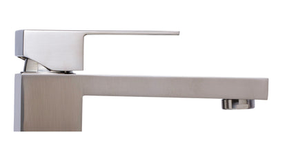 ALFI brand AB1129 Tall Square Single Lever Bathroom Faucet